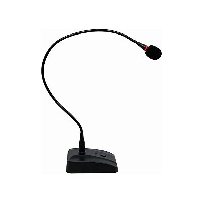 Microfone Gooseneck 60 cm Condensador Cardióide Kadosh KG-360D com Base