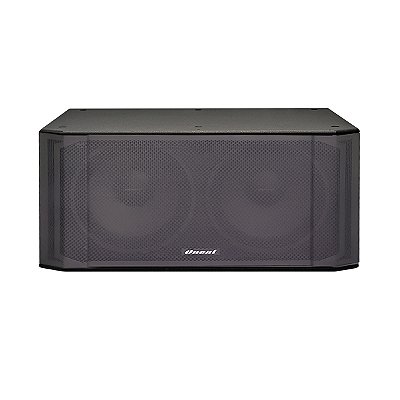 Sub Grave Ativo 1200W 2x18” Oneal OPSB-7800D-PT Preto
