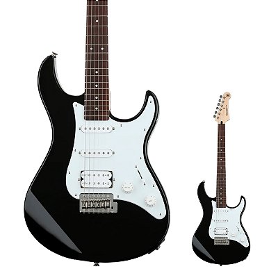 Guitarra Strato HSS Corpo Alder Yamaha Pacifica PAC112J BL Black