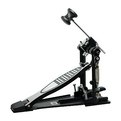 Pedal de Bumbo Simples para Bateria Custom Sound CSDPB 01 com Corrente Dupla