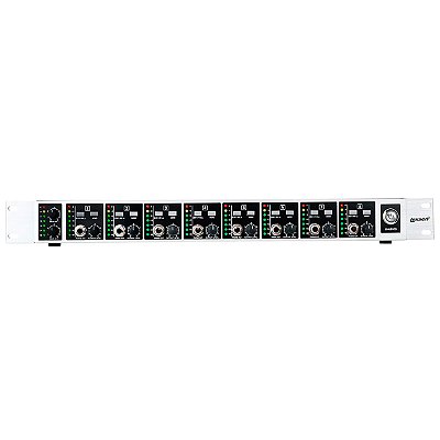 Amplificador para Fone de Ouvido 8 Canais Lexsen LHA-8000