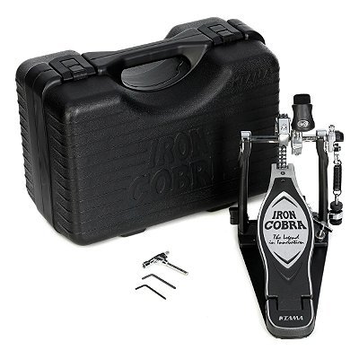 Pedal de Bumbo Simples Tama Iron Cobra HP900RN Rolling Glide