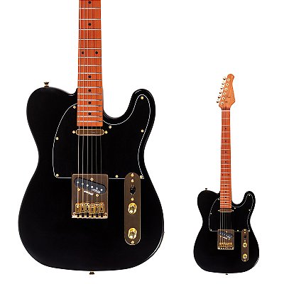 Guitarra Telecaster Benson Hardy T 904 Black com Bag