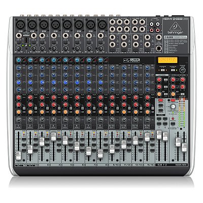 Mesa de Som 22 Canais Behringer XENYX QX2222USB