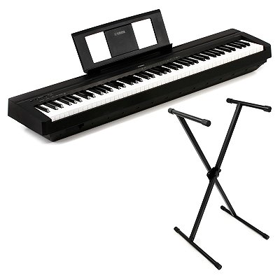 Piano Digital Yamaha P-45 com Suporte