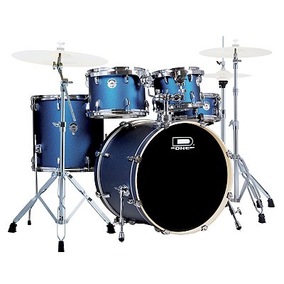 Bateria 22” 14” 10” 12” 16” D-One Rocket DR22 BSS Blue Satin Sparkle