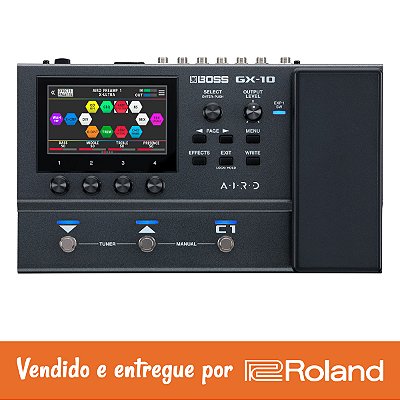 Pedaleira Boss GX-10 | Roland Store