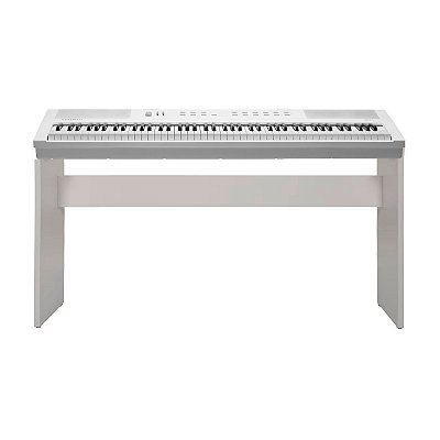 Kit Piano Digital Kurzweil KaE1 WH Branco com Estante