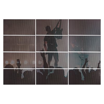 Kit Painel LED Indoor 12 Placas 500x1000 Skypix com Suporte e Processadora