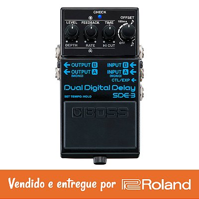 Pedal Delay Boss SD-3 Dual Digital Delay | Roland Store