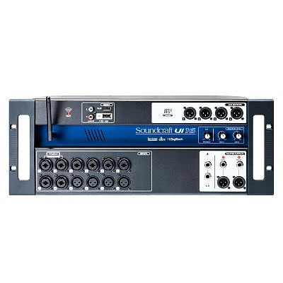 Mesa de Som Digital 16 Canais Wi-Fi Integrado Soundcraft Ui16