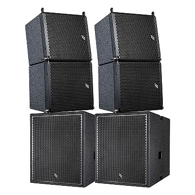 Sistema Line Array Compacto MAKPRO Square Pro