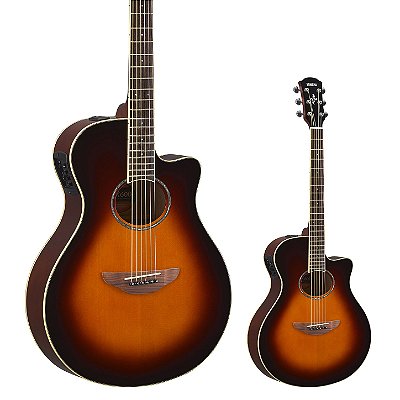 Violão Elétrico Aço Yamaha APX600 OVS Old Violin Sunburst