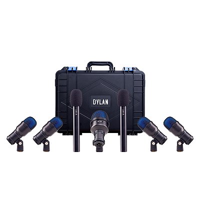 Kit de Microfones para Bateria Dylan DDX-7000