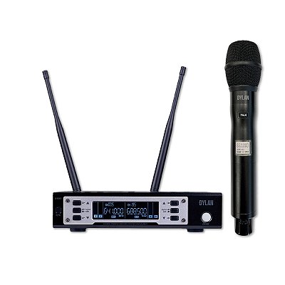 Microfone Sem Fio Função Talkback Dylan D-9001 TB