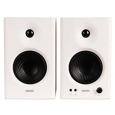 Monitor de Áudio 42W RMS Edifier MR4 Branco