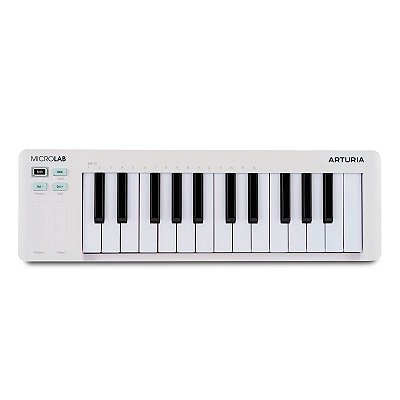 Controlador MIDI 25 Teclas Arturia MicroLab mk3 Branco