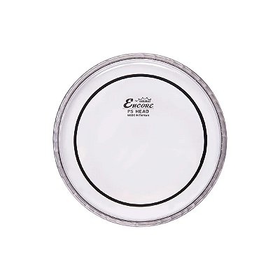 Pele 6” Tom Filme Duplo Transparente Remo Encore Pinstripe