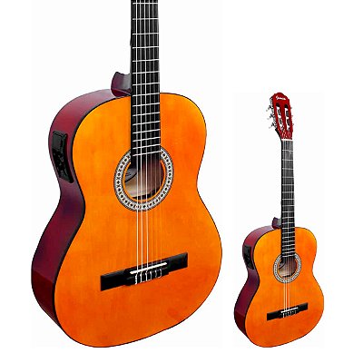 Violão Elétrico Nylon Clássico Giannini N-14 EQ N Natural