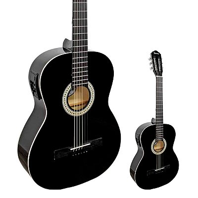 Violão Elétrico Aço Clássico Giannini S-14 EQ N Natural