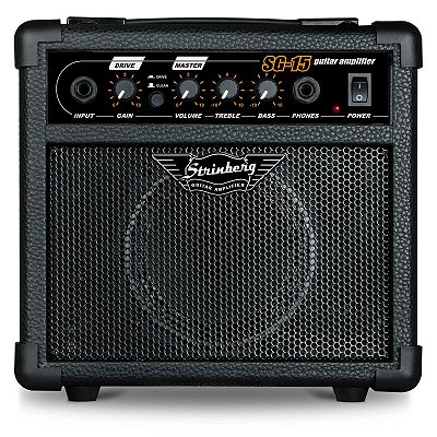 Amplificador Guitarra 15W Strinberg SG15 BK