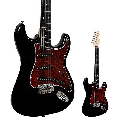 Guitarra Strato Giannini G-100 BK/TT Preta