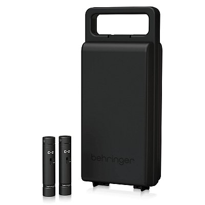Microfone Condensador Cardióide Behringer C-2 Dark Edition - Par