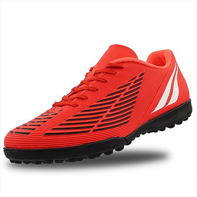 Chuteira Society Penalty Lider XXII - Vermelho/Preto