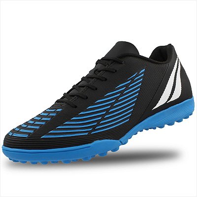 Chuteira Society Penalty Lider XXII - Preto/Azul