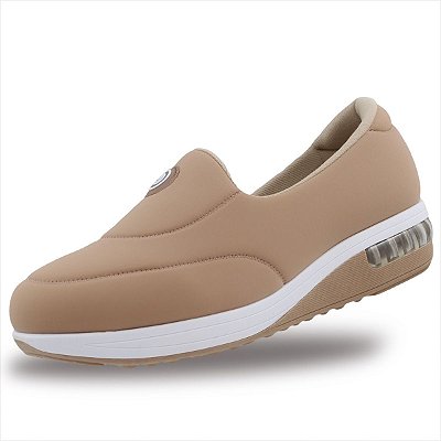 Tênis Modare Linha Ultraconforto Com Tecnologia Gel Tech Feminino - Nude