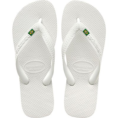 Havaianas Logo Brasil FC - Branco