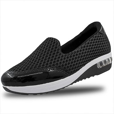 Tênis Modare Ultraconfortável Com Gel Tech Feminino - Preto