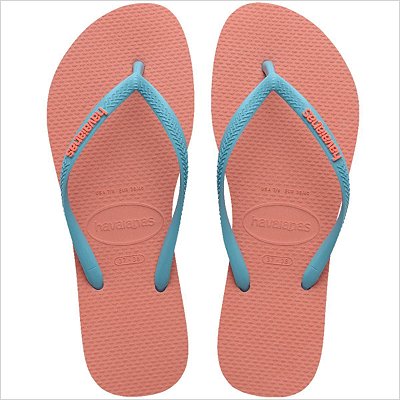Havaianas Slim Logo Pop Up Ref:4119787 - Rosa Peach