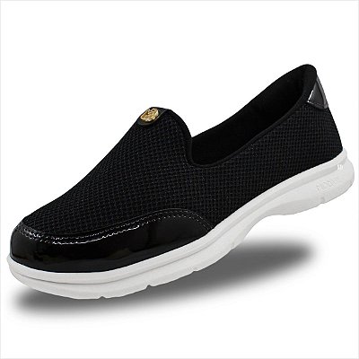 Tênis Modare Tec Tela Feminino - Preto