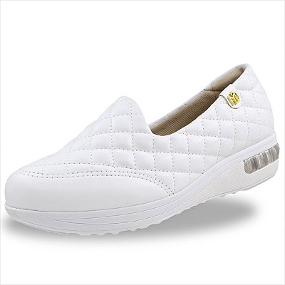 Tênis Modare Slip On Com Gel Tech Feminino - Branco