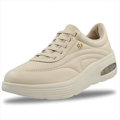 Tênis Modare Flatform Ultraconforto Feminino - Creme