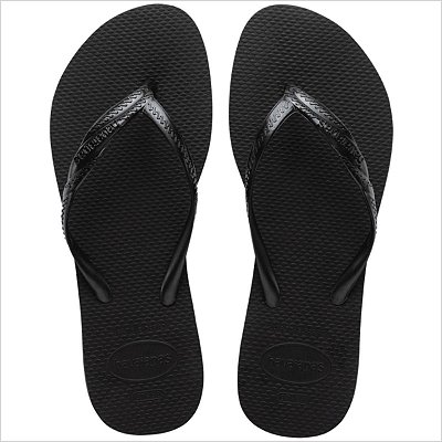 Chinelo Havaianas Fantasia FC Feminino - Preto