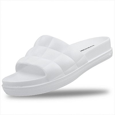 Chinelo Slide Moleca Feminino - Branco