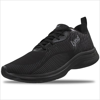 Tênis Lynd Alpha Feminino - Preto/Chumbo