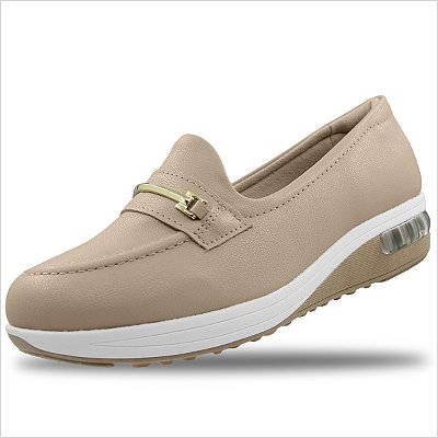 Tênis Modare Slip On Feminino - Bege
