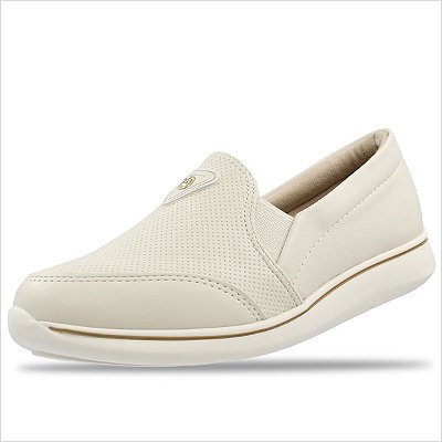 Tênis Modare Slip On Feminino - Branco