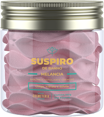 Suspiro de Banho Esfoliante - Melancia - 100g
