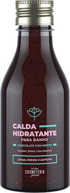 Calda Corporal para Banho - Chocolate com Menta - 220ml