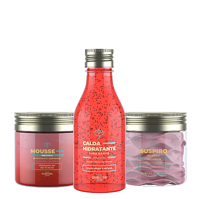 Kit Banho Premium Melancia