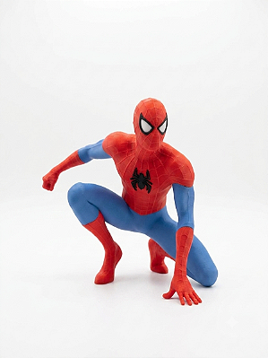 Action Figure Homem Aranha Em 3d Boneco Decoração 20cm