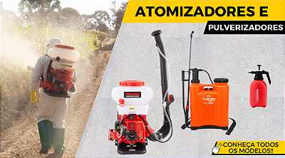 ATOMIZADORES E PULVERIZADORES