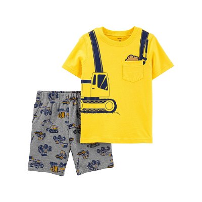 Conjunto 2 peças Carter´s - Trator