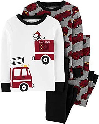Pijama 4 peças Carter´s - Bombeiro