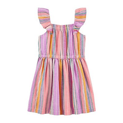 Vestido Linho Carter´s - Listrado