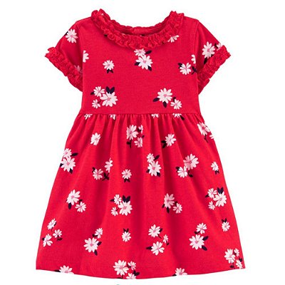 Vestido Vermelho Carter´s - Floral